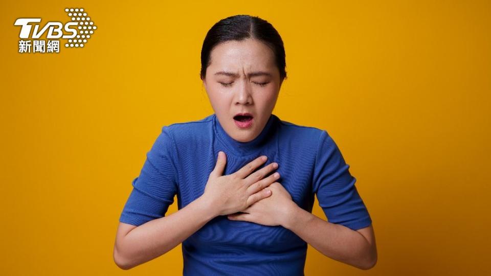 慢性咳嗽恐是心臟疾病、心力衰竭等其他心血管問題。（示意圖，非當事人／shutterstock達志影像）