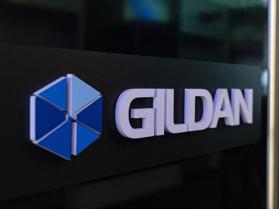  The Gildan logo is seen outside their offices in Montreal, Monday, Dec. 11, 2023. U.S. investment firm Browning West has requested a special meeting of Gildan Activewear Inc. shareholders to replace a majority of the company’s directors and reinstate Glenn Chamandy as chief executive.THE CANADIAN PRESS/Christinne Muschi