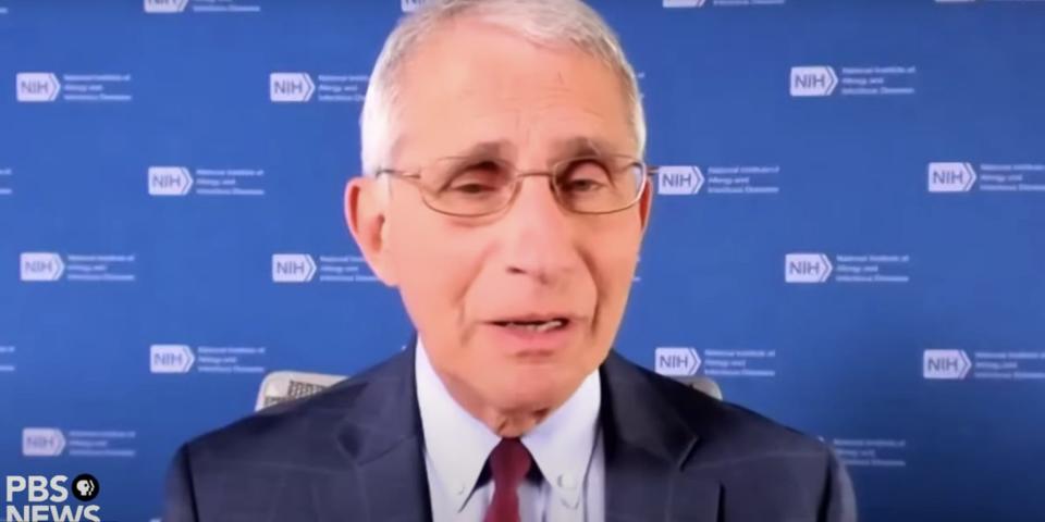 Dr Anthony Fauci PBS