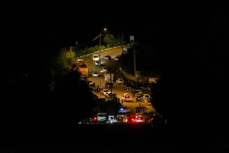 A picture and its story: Fleeing from Nagorno-Karabakh on the mountain road west