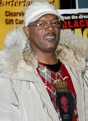 Samuel L. Jackson at the New York premiere of Paramount Vantage' Black Snake Moan