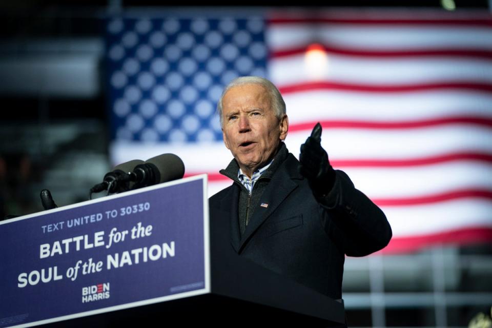 The Lincoln Project hoped to persuade Republicans and independents to vote for Joe Biden during the 2020 election (Getty Images)