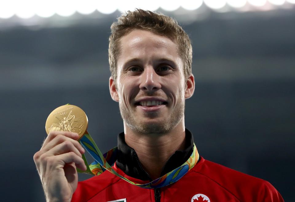 7. Derek Drouin wins golf in Men’s High Jump