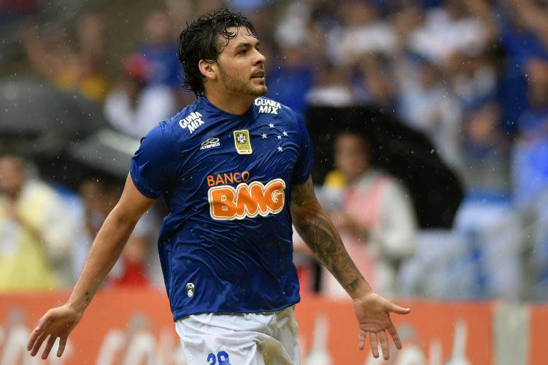 Guangzhou Evergrande new coach Fabio Cannavaro smashed the Chinese transfer record in January with a $17 million swoop for Brazilian Ricardo Goulart (pictured)