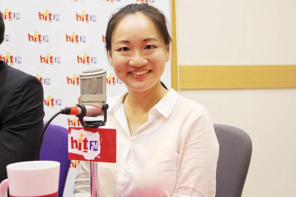 台北市立委參選人謝佩芬。   圖：Hit Fm《周玉蔻嗆新聞》製作單位/提供