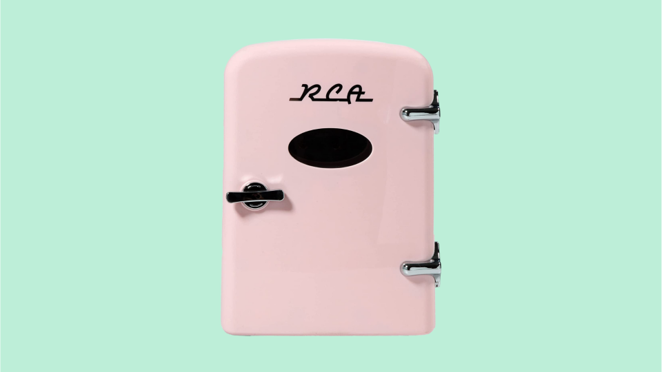 15 best Christmas gifts for teachers 2022: Vintage Style Pink Mini Fridge