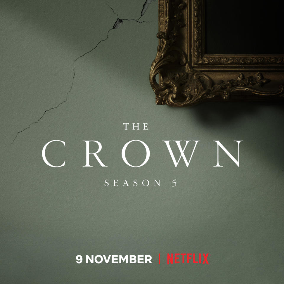 The fifth series of The Crown will launch on November 9 (Netflix)