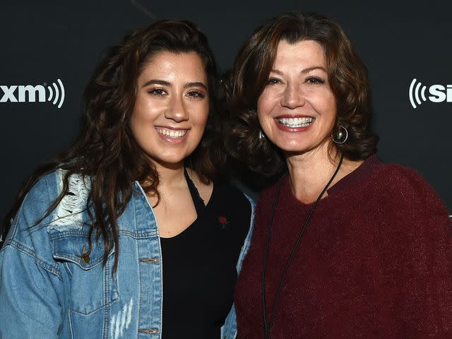 Rick Diamond/Getty Corrina Grant Gill and Amy Grant attend the first ever Eagles concert at the Grand Ole Opry House on Oct. 29, 2017 in Nashville, Tennessee.