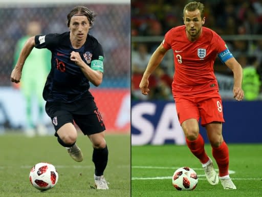 Midfielder Luka Modric makes Croatia tick while Harry Kane has scored six times for England