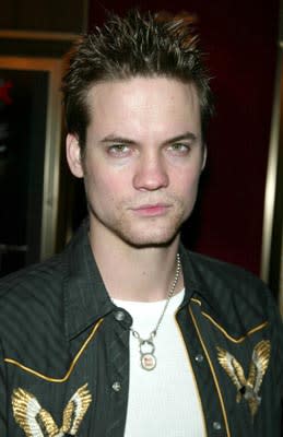 Shane West at the New York premiere of Warner Brothers' Cradle 2 The Grave