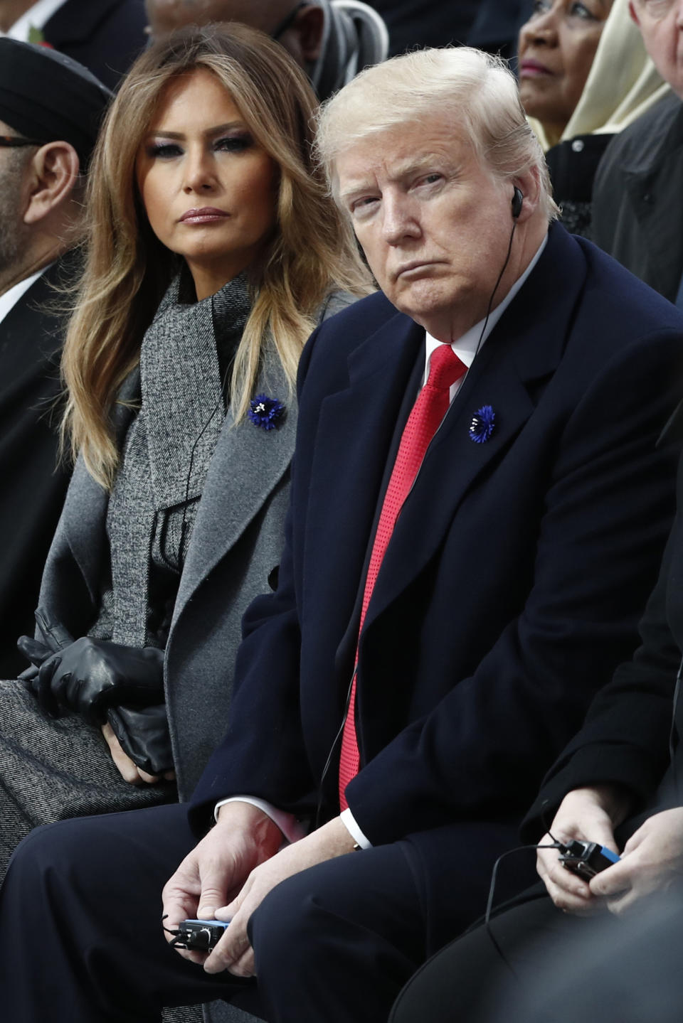 El comunicado de Melania Trump exigiendo y logrando el despido de Mira Ricardel mostró que el presidente respalda a su esposa incluso contra altos cargos de su administración. (AP)