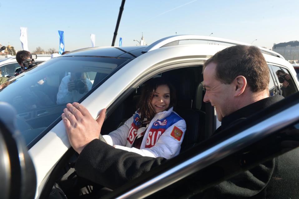 adelina sotnikova car