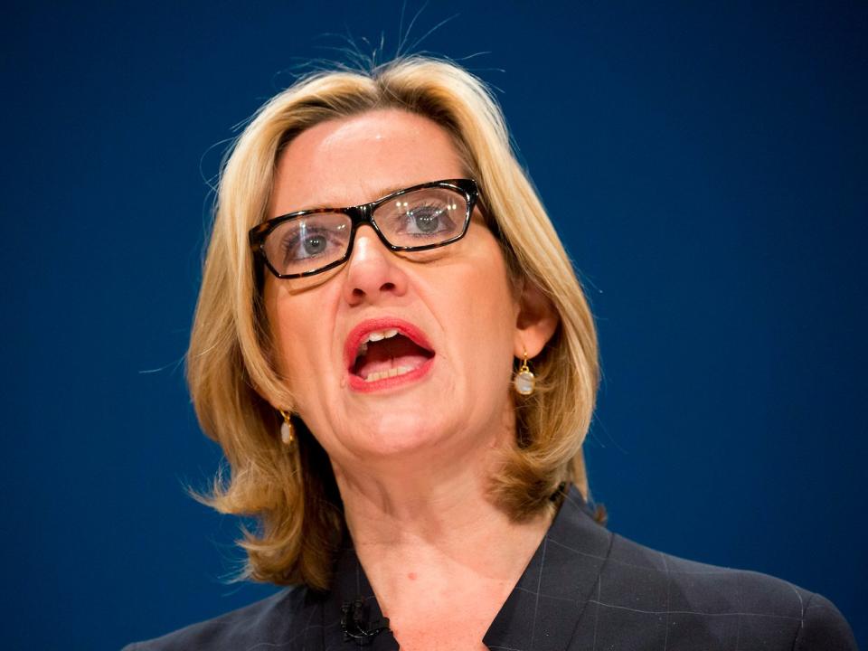 Amber Rudd, Home Secretary