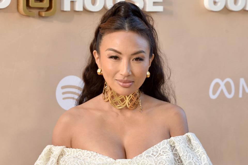 <p>Gregg DeGuire/FilmMagic</p> eannie Mai Jenkins attends the Gold House 2nd Annual Gold Gala at The Music Center on May 6, 2023 