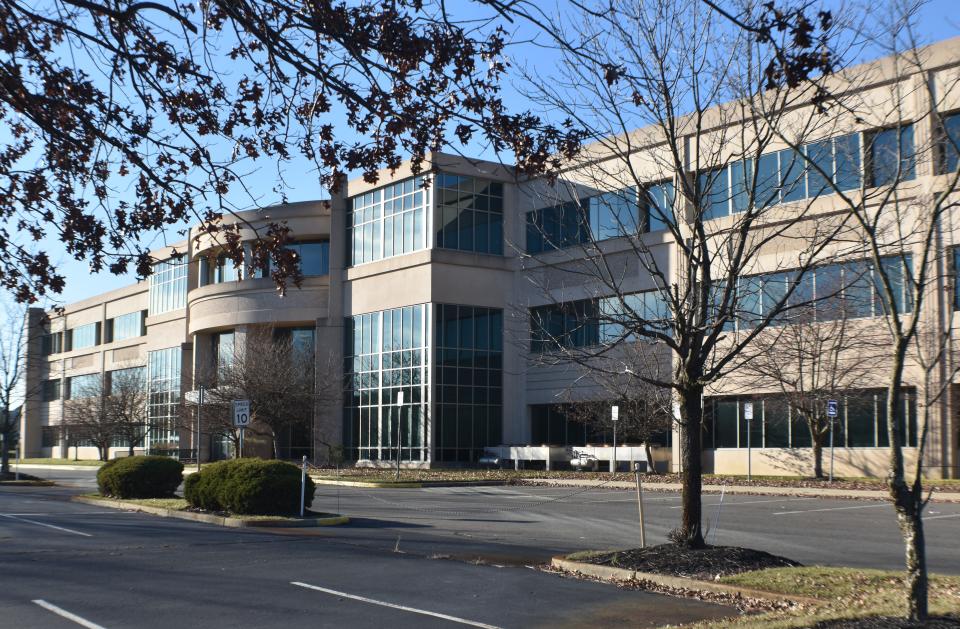 A developer plans to demolish a 375,000-square-foot office building to make way for a warehouse at the Bishops Gate complex in Mount Laurel.