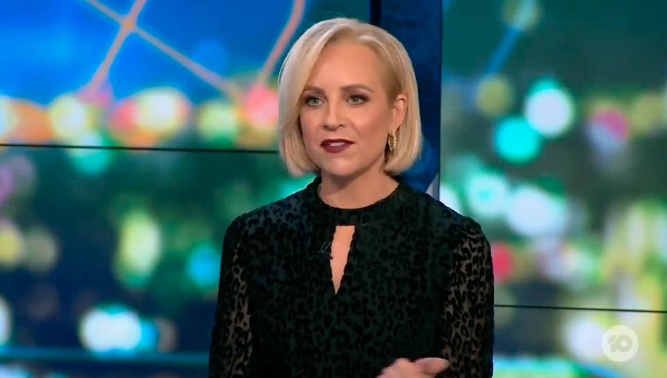 Carrie Bickmore on The Project