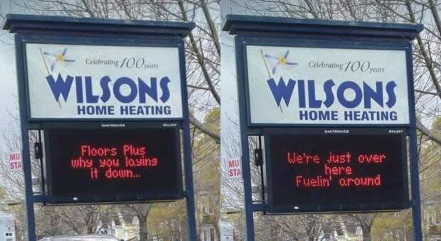 Wilson's Home Heating had a gas and called out Floors Plus.