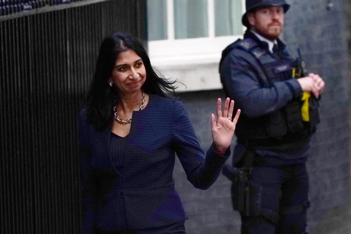 Suella Braverman back into the Cabinet despite her resignation for breaching ministerial rules  (PA Wire)