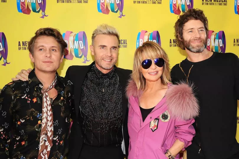 Scots singer Lulu left stunned as Take That join her for surprise ...