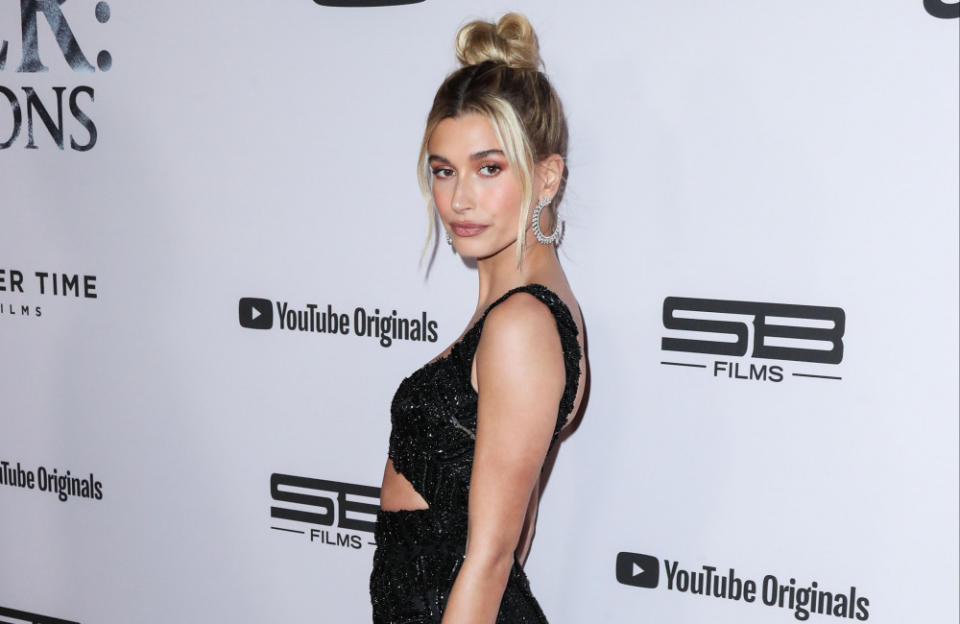 Hailey Bieber credit:Bang Showbiz