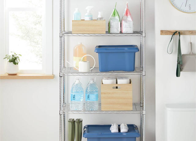 Over the Washer Storage Shelf - Brightroom™ in 2023