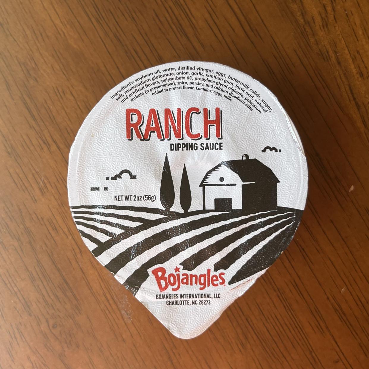 Bojangles Ranch sauce