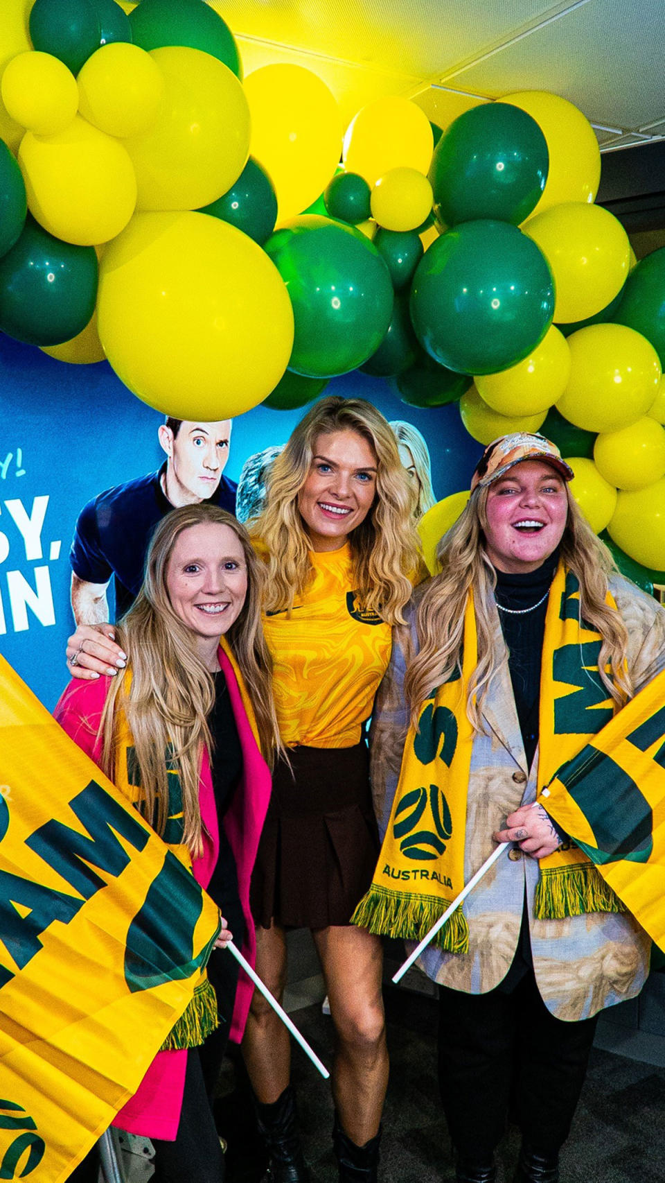 Nikki Webster, Erin Molan and Tones and I