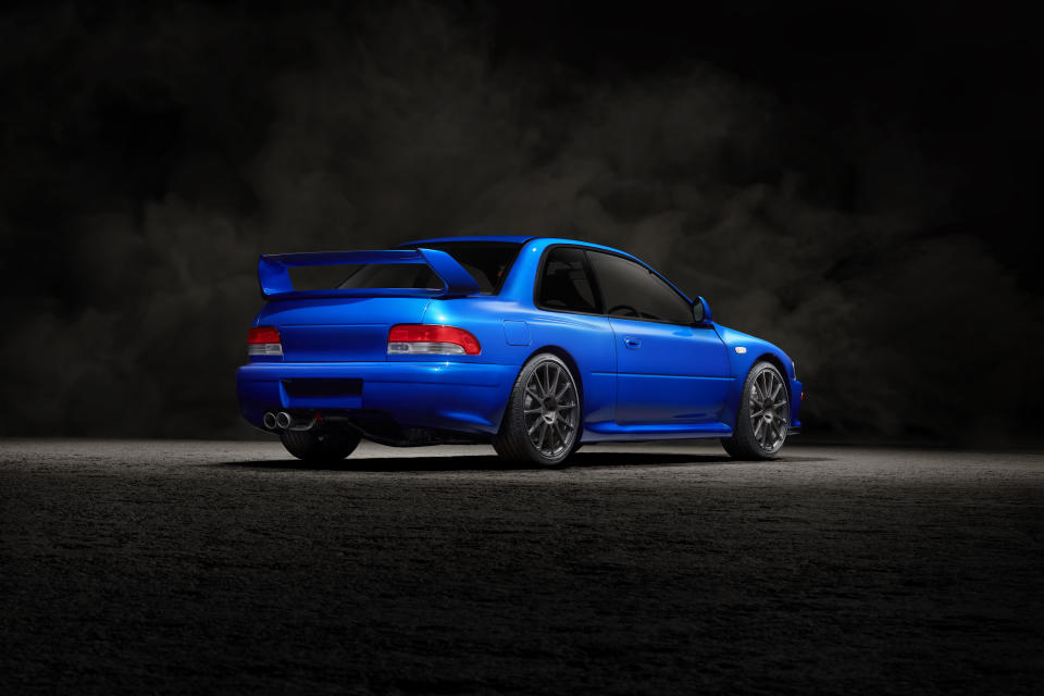 The P25 is a modern-day take on Prodrive’s Impreza rally cars. (Prodrive)