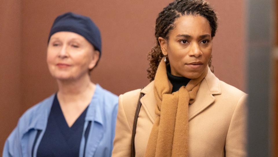 Grey's Anatomy Kelly McCreary and Kate Burton