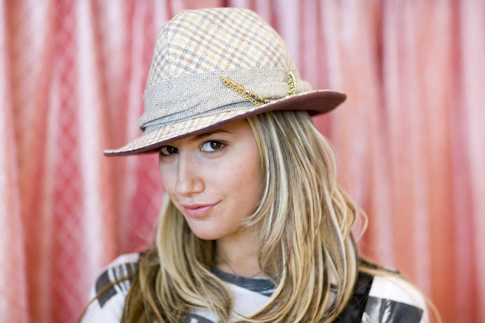 <p>Meanwhile, here's Ashley in a fedora.</p>