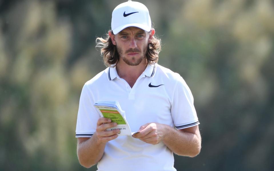 Tommy Fleetwood closed Justin Rose's seven-stroke lead to two after a superb 65 on his second round - Getty Images Europe