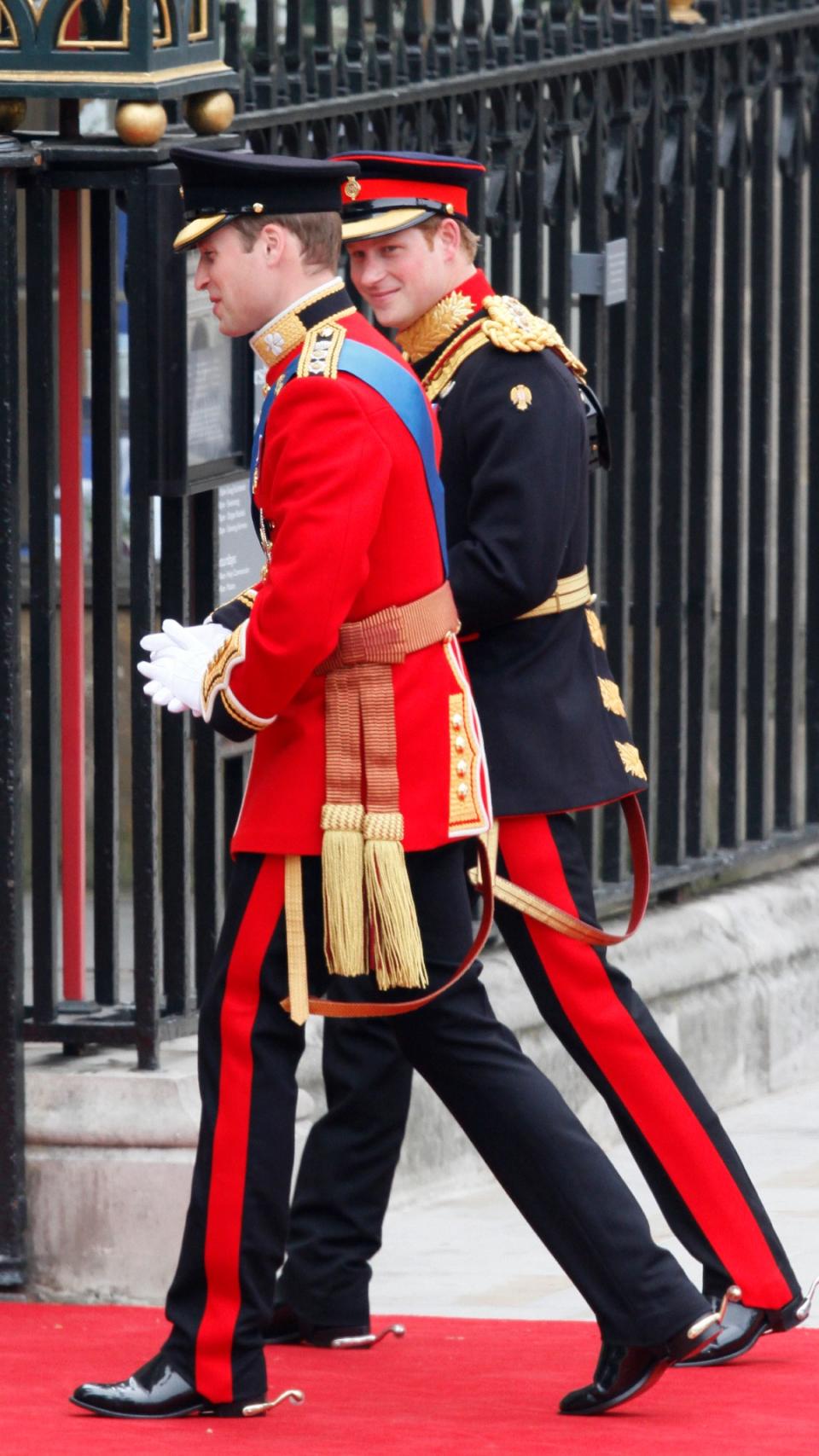 Prince Harry and William