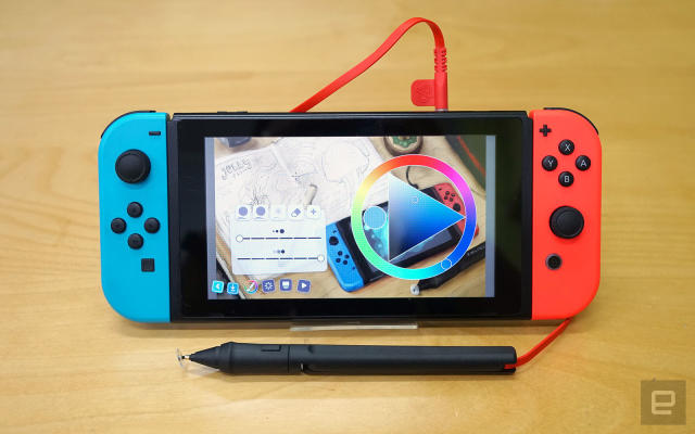 Contrôleur de jeu sans fil Bluetooth stylet tactile iFYOO, stylet pour  Nintendo Switch Super Mario Maker 2