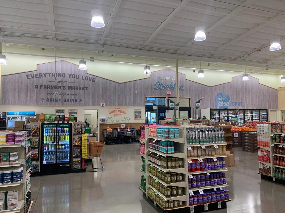 Stockton is opening its first-ever Sprouts Farmers Market on Friday at Sherwood Place.