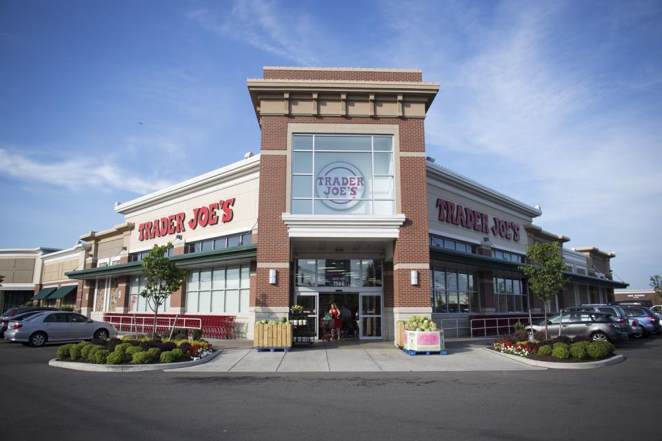 <p>Although the company promises that none of its products contain GMO's, it's tough to know exactly where the food on shelves is coming from. According to <a href="https://groundswell.org/the-truth-behind-trader-joes-what-you-may-not-know-about-tjs-brand/" rel="nofollow noopener" target="_blank" data-ylk="slk:Groundswell;elm:context_link;itc:0;sec:content-canvas" class="link ">Groundswell</a>, many Trader Joe's brand items could actually be name-brand products in new packaging (and cost half as much). </p>