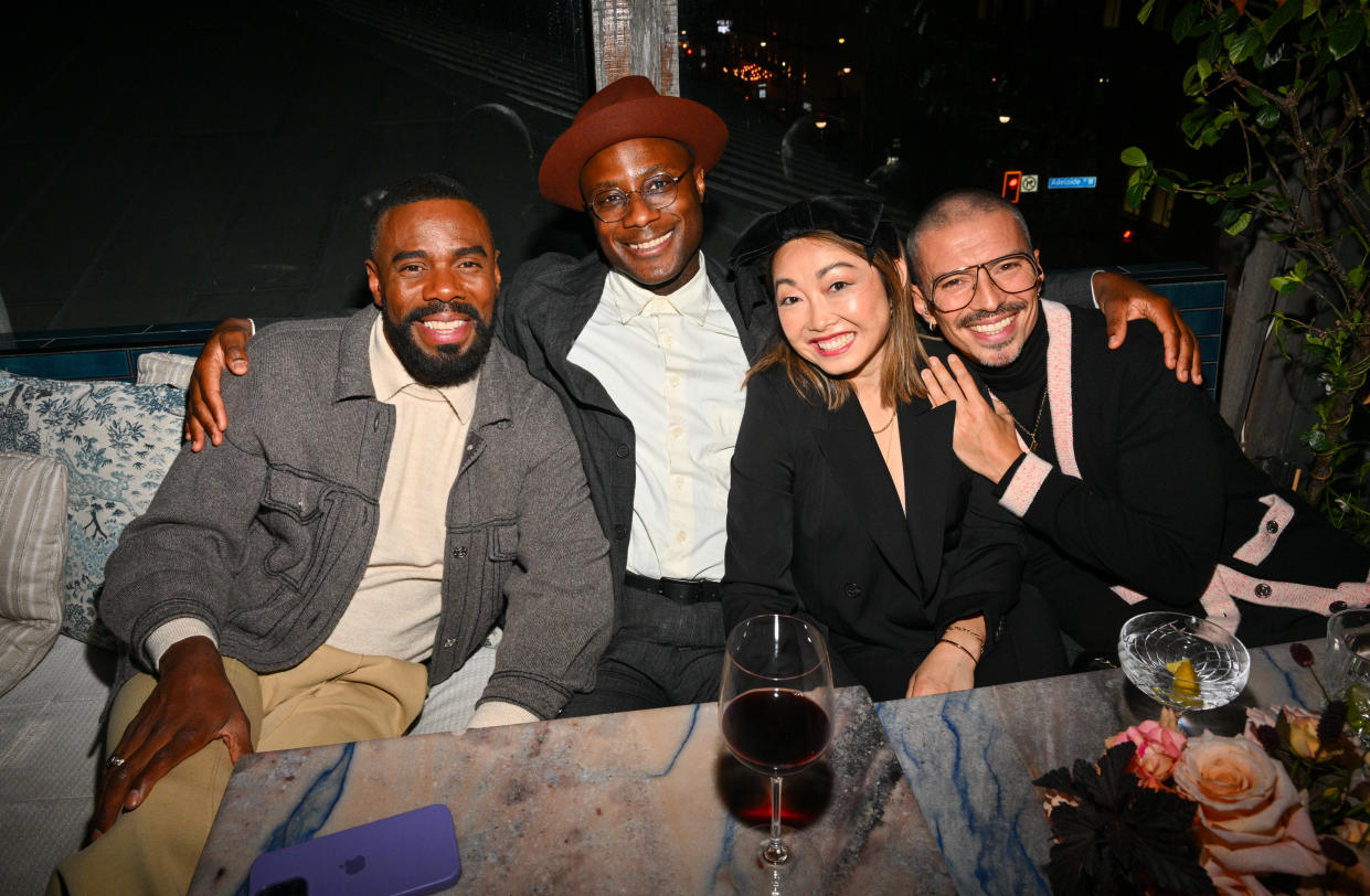 Colman Domingo, Barry Jenkins, Lulu Wang and Raul Domingo