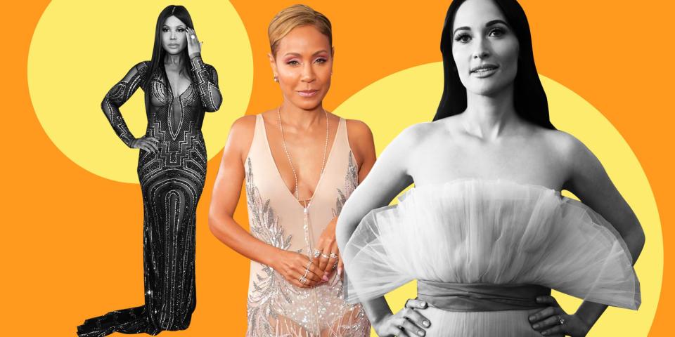 <p>Celebs like Ashlee Simpson Ross, Alessia Cara, and Maren Morris did not come to play with their super skin-baring outfits on the 2019 Grammy Awards red carpet. Scroll on to take a gander at some of the most eye-catching ensembles of the night.</p>