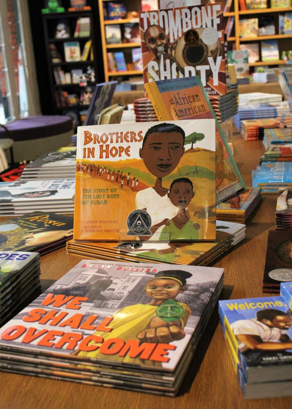 A collection of works by Black author-illustrators is on display and for sale at the National Center for Children's Illustrated Literature, which is celebrating 25 years and Black History Month with a new exhibit. It features seven Black artists who have exhibited here in solo or group shows