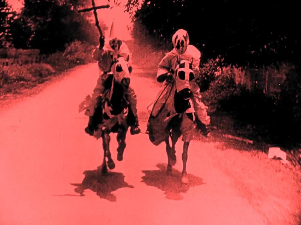 In the film, the Ku Klux Klan are portrayed as heroes.