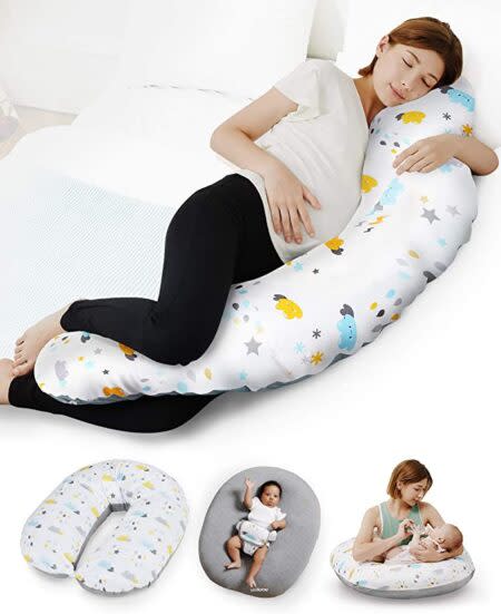 Everlasting Comfort Half Moon Pillow - Pregnancy Discomfort