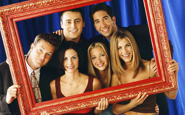 From left: Matthew Perry, Courteney Cox, Lisa Kudrow, Jennifer Aniston, Matt LeBlanc and David Schwimmer