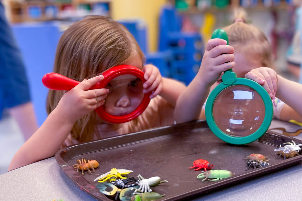 Children at the Downtown Children’s Center in St. Louis. (Rebecca Rivas/Missouri Independent)