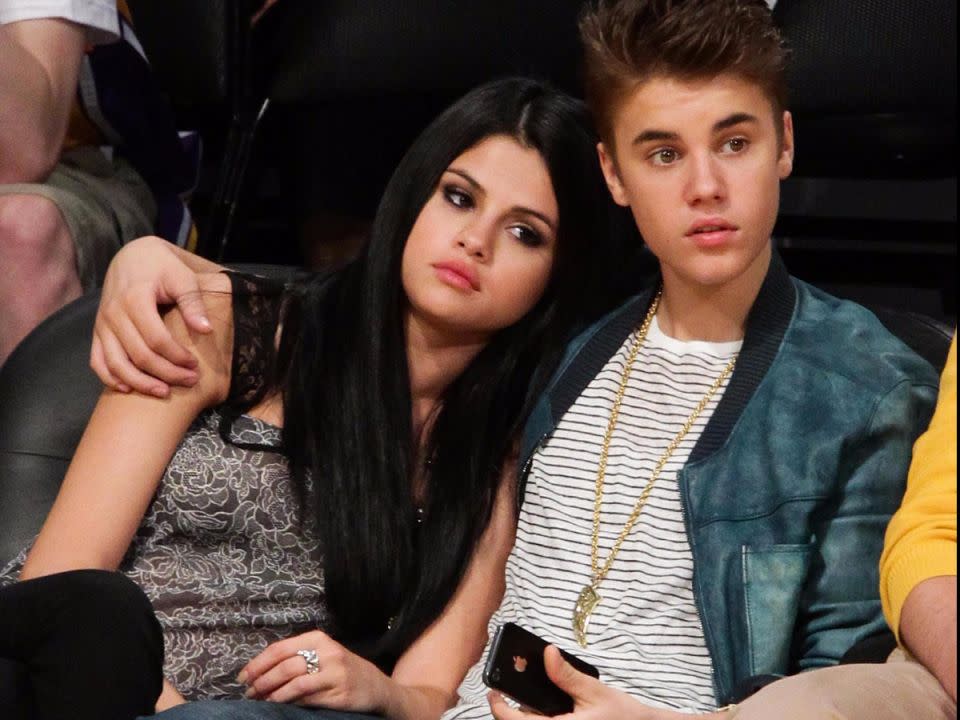 It's rumoured the singer is back with her ex Justin Bieber. Source: Getty