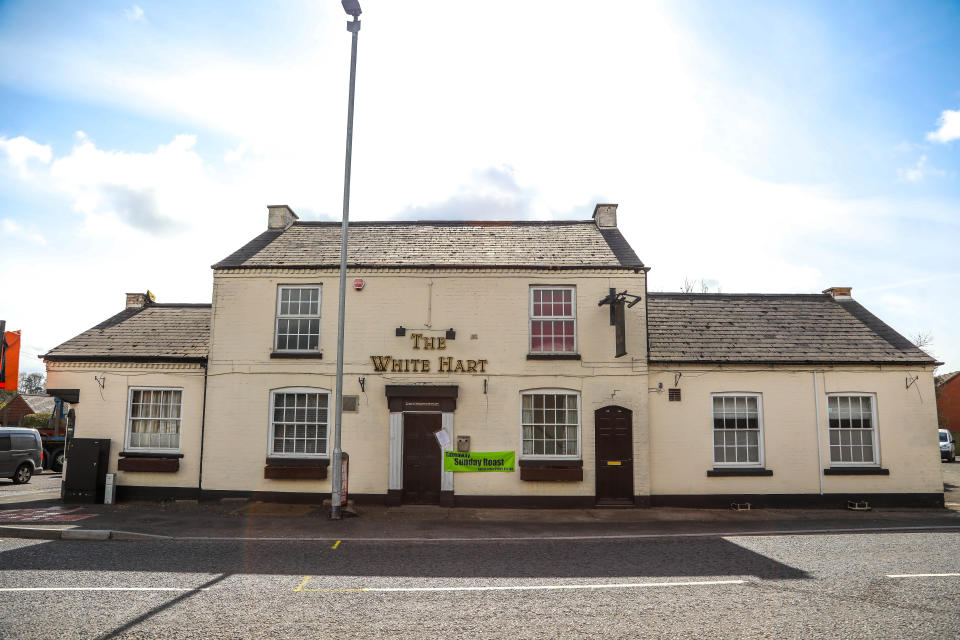 The White Hart pub in Fernhill Heath, Worcester.  24/03/2021.  See SWNS story SWMDcop.  The trial of a police officer who denies raping and sexually assaulting two women is set to begin today.  Michael Darbyshire, who was based at Worcester Police Station, appeared at the city's crown court last August and entered the not guilty pleas.  The 52-year-old is charged with rape and five counts of sexual assault dating back to November 2018.  The charges allege that he sexually assaulted two women. The first count, of sexual assault by touching, is said to have happened on November 18, 2018.  The following two charges of sexual assault are alleged to have happened on November 9 that year.  He is also accused of raping a woman on the same day.  The remaining counts are both alleged to have happened on August 29, last year, and relate to sexual assault by touching.  The allegations are said to have taken place in Worcestershire and Coventry.