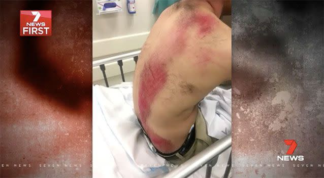 A Melbourne Uber driver was ambushed, bashed and carjacked by his customers in the exclusive suburb of Brighton. Source: 7 News