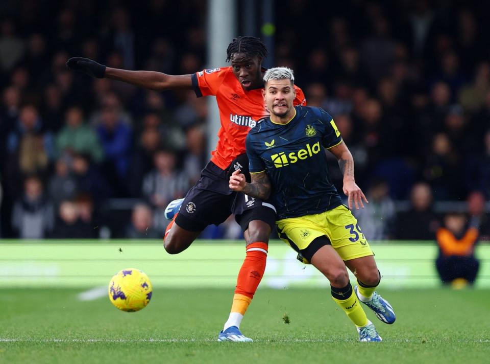 Luton Town vs Newcastle - Figure 1