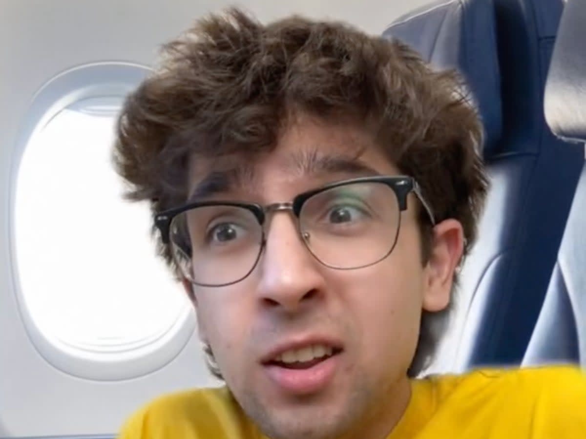 TikTok creator NDA in his ‘travel hack’ video (https://www.tiktok.com/@ndainternet)