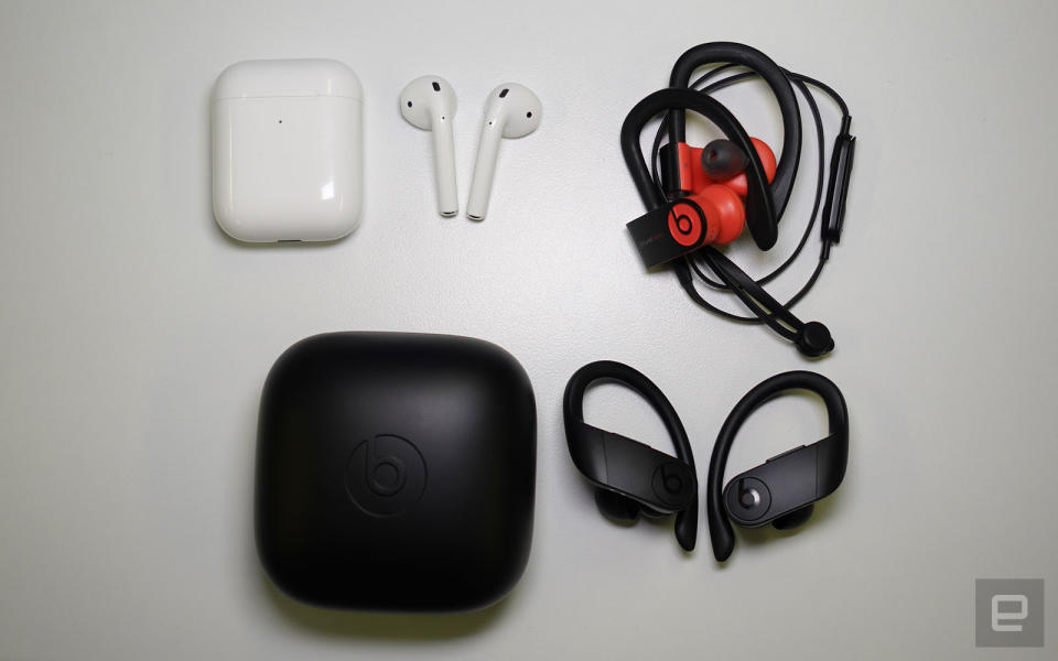 族譜？AirPods、Powerbeats 3、Powerbeats Pro