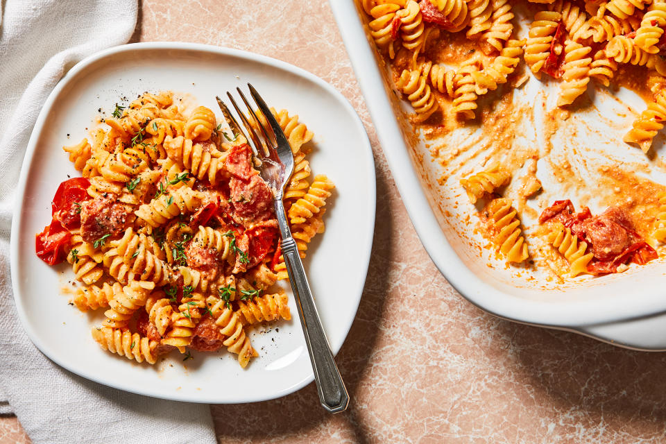 Baked Tomato & Feta Pasta