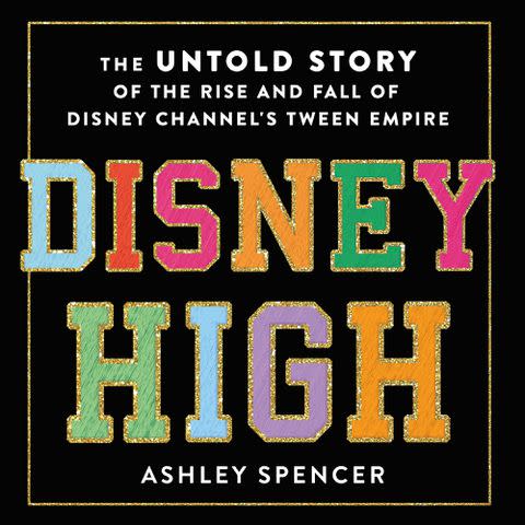 <p>Macmillan Audio</p> The audiobook cover for 'Disney High'